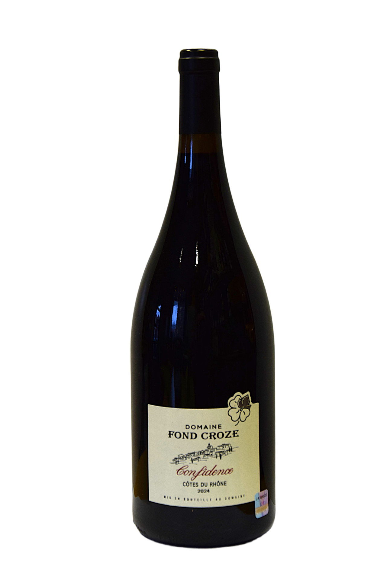 Cuvée Confidence Côtes du Rhône Rouge - sauss sarkanvīns. Magnum.