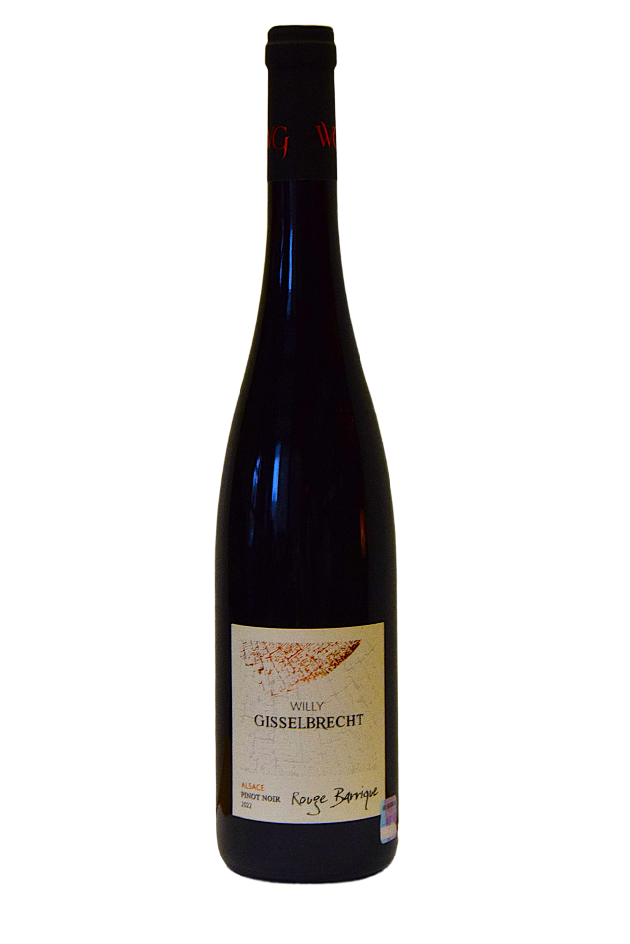 Alsace Rouge Barrique Pinot Noir - sauss sarkanvīns